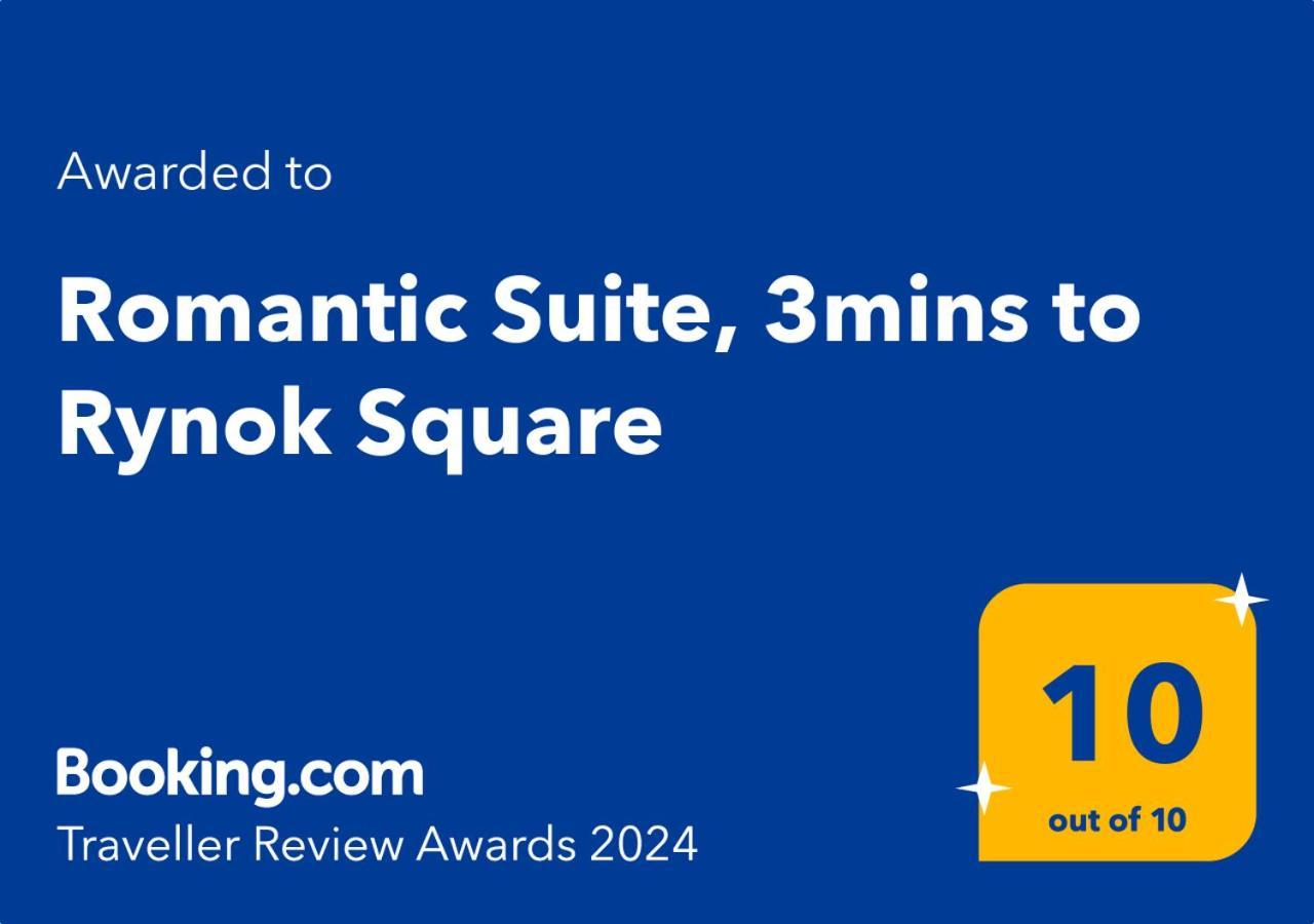 Romantic Suite, 3Mins To Rynok Square Liov Exterior foto